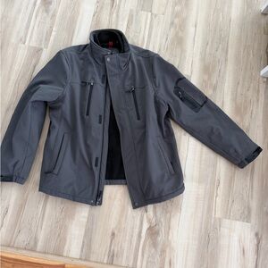 Calvin Klein Men's Charcoal Performance Jacket